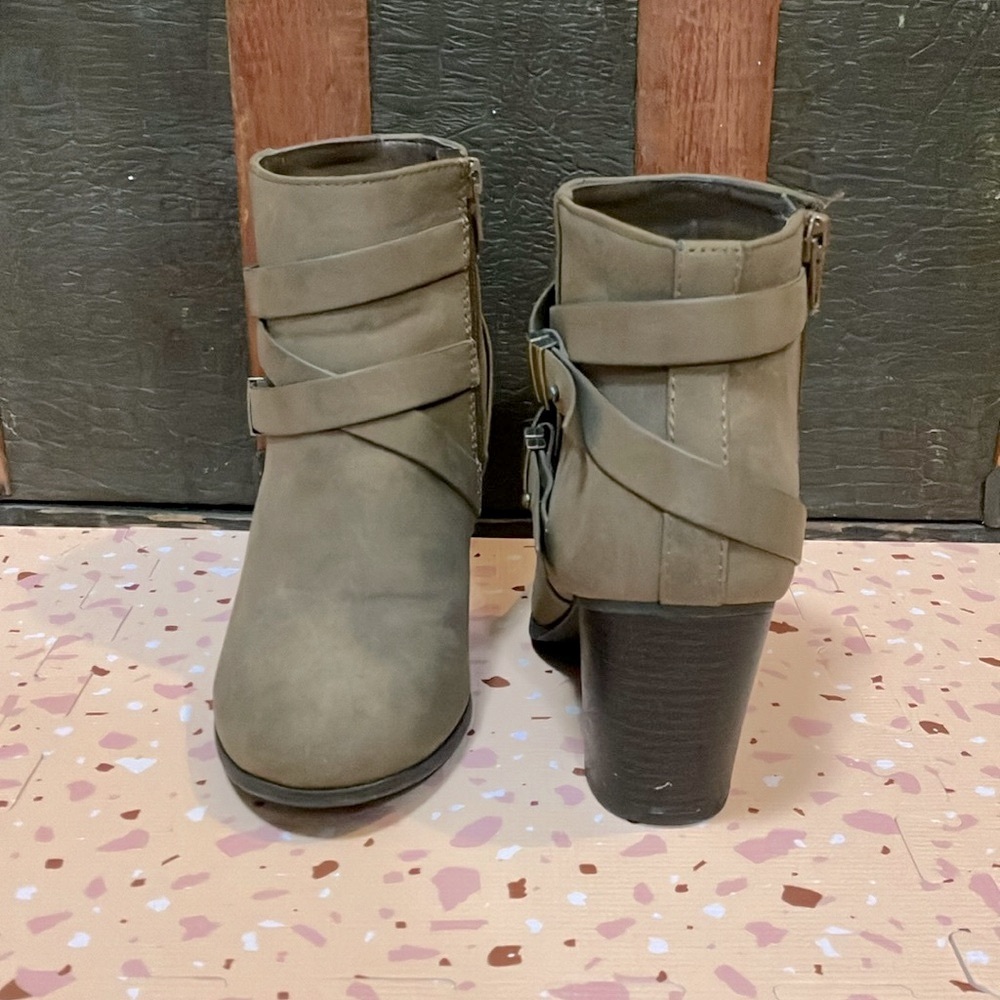 Charlotte Russe brown ankle boots